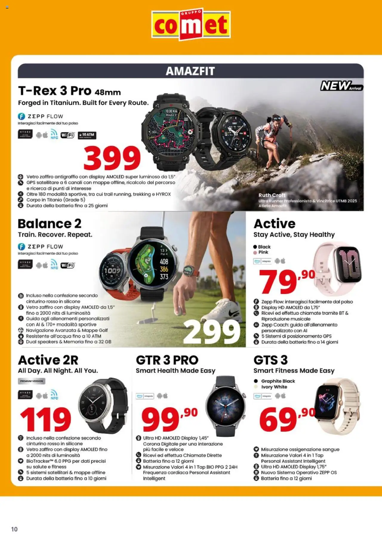 Volantino Comet del 26.09.2025 | Pagina: 10 | Prodotti: Satellitare, Silicone, Navigazione, Batteria