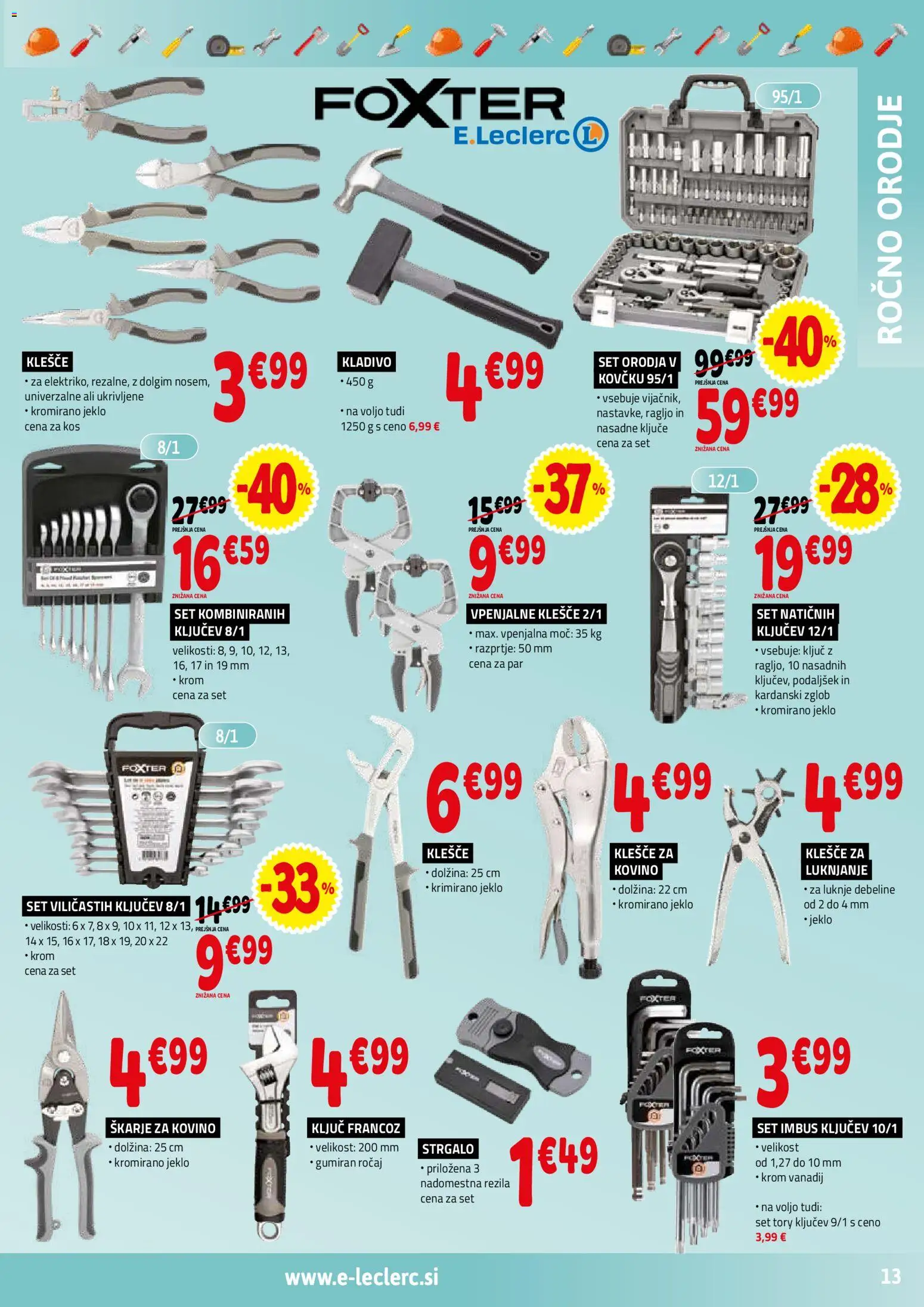 Novi E.leclerc katalog ponudbe – veljaven od 11.02.2026 | Stran: 13