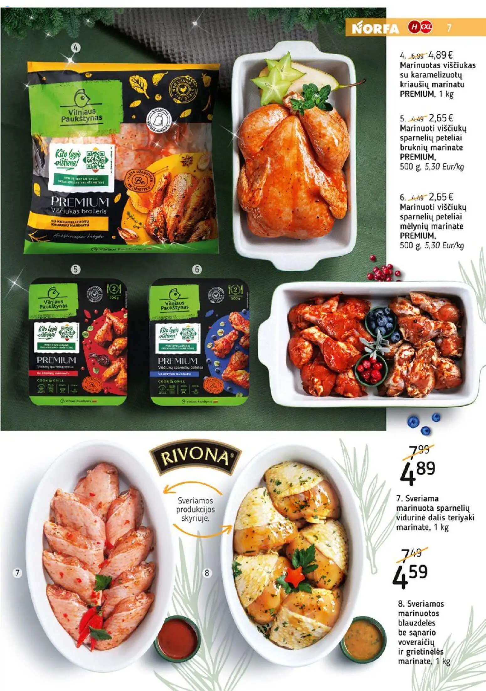 NORFA akcijos nuo 09.12.2025 | Puslapis: 7 | Prekių: Viščiukas