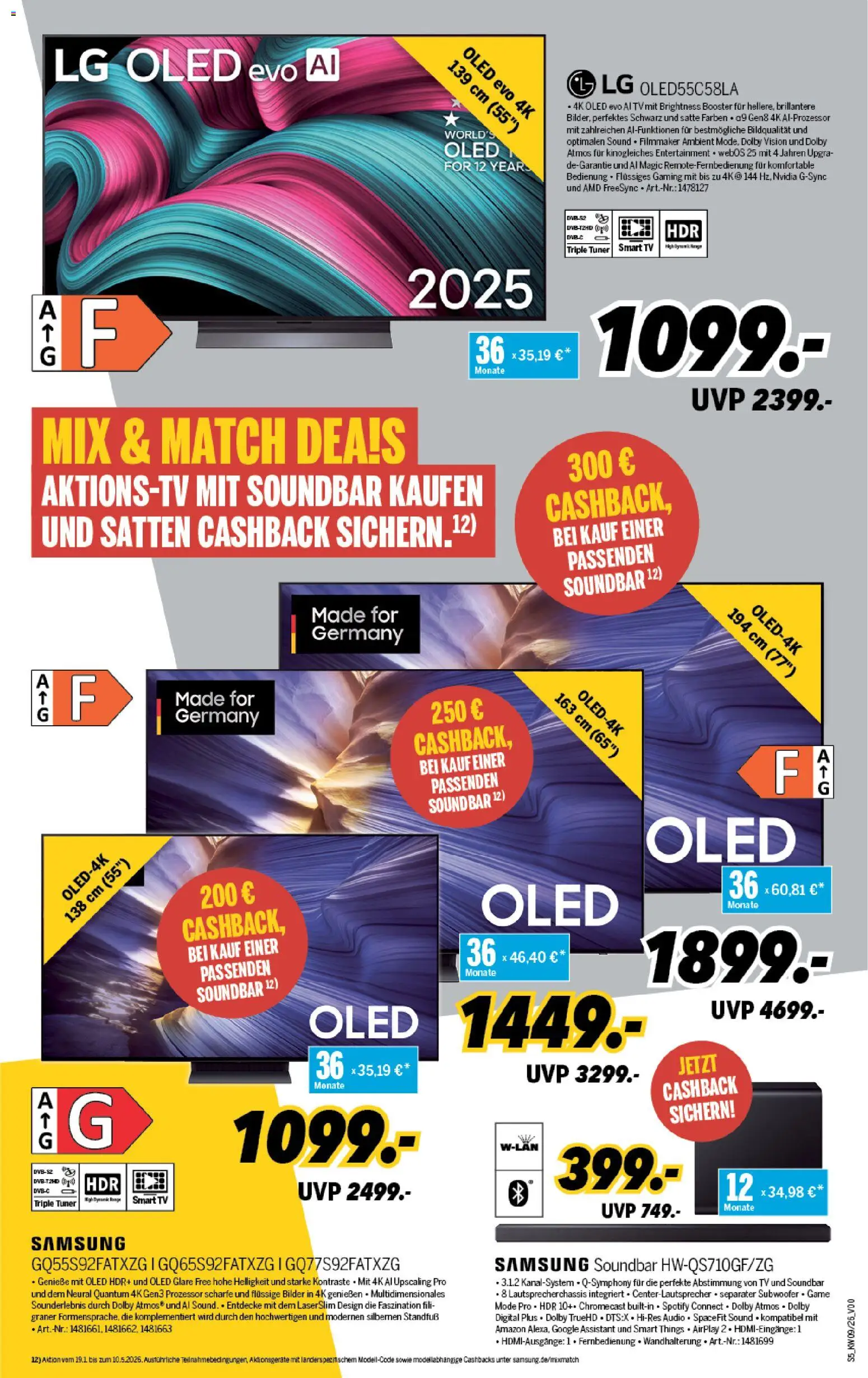 Medimax Prospekt 	 – gültig ab 20.02.2026 | Seite: 5 | Produkte: LG, Bilder, Soundbar, TV