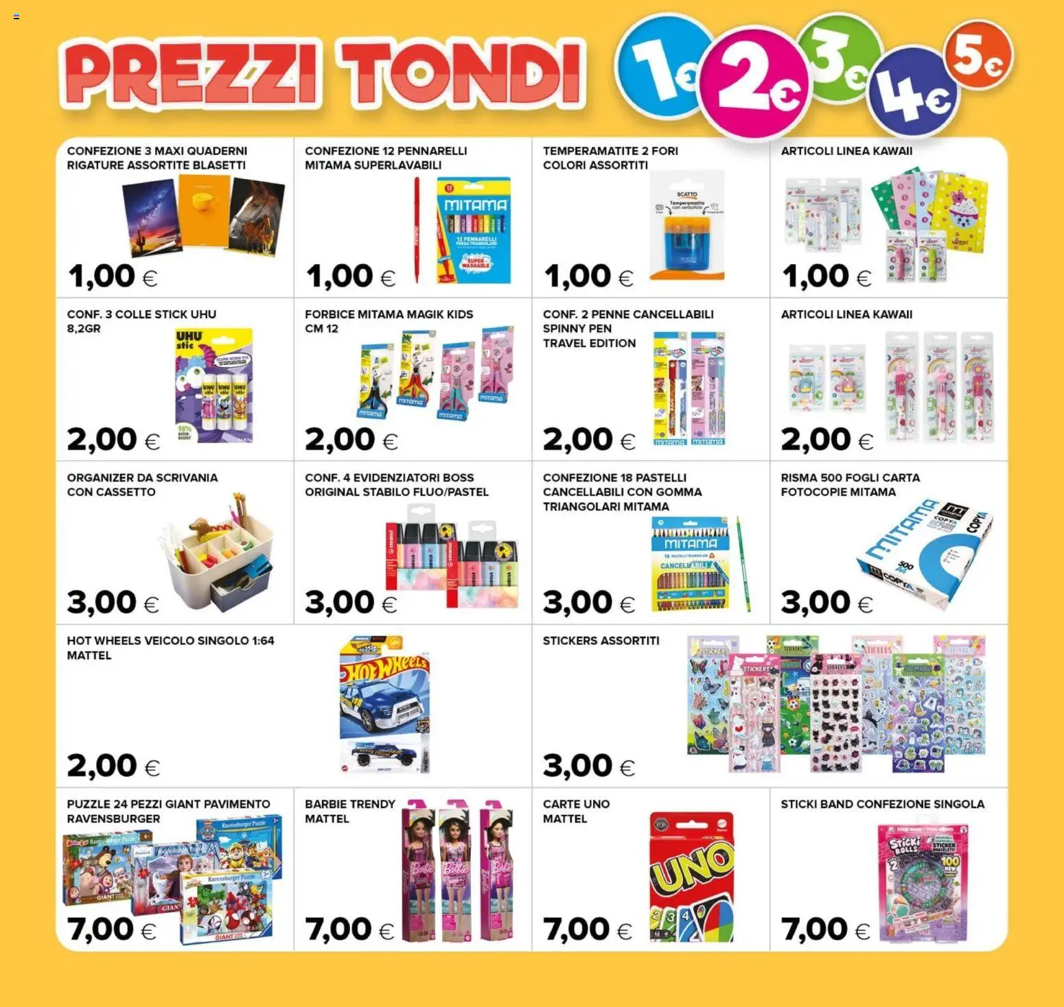 Volantino Oasi del 15.01.2026 | Pagina: 22 | Prodotti: Pavimento, Pennarelli, Pastelli, Scrivania