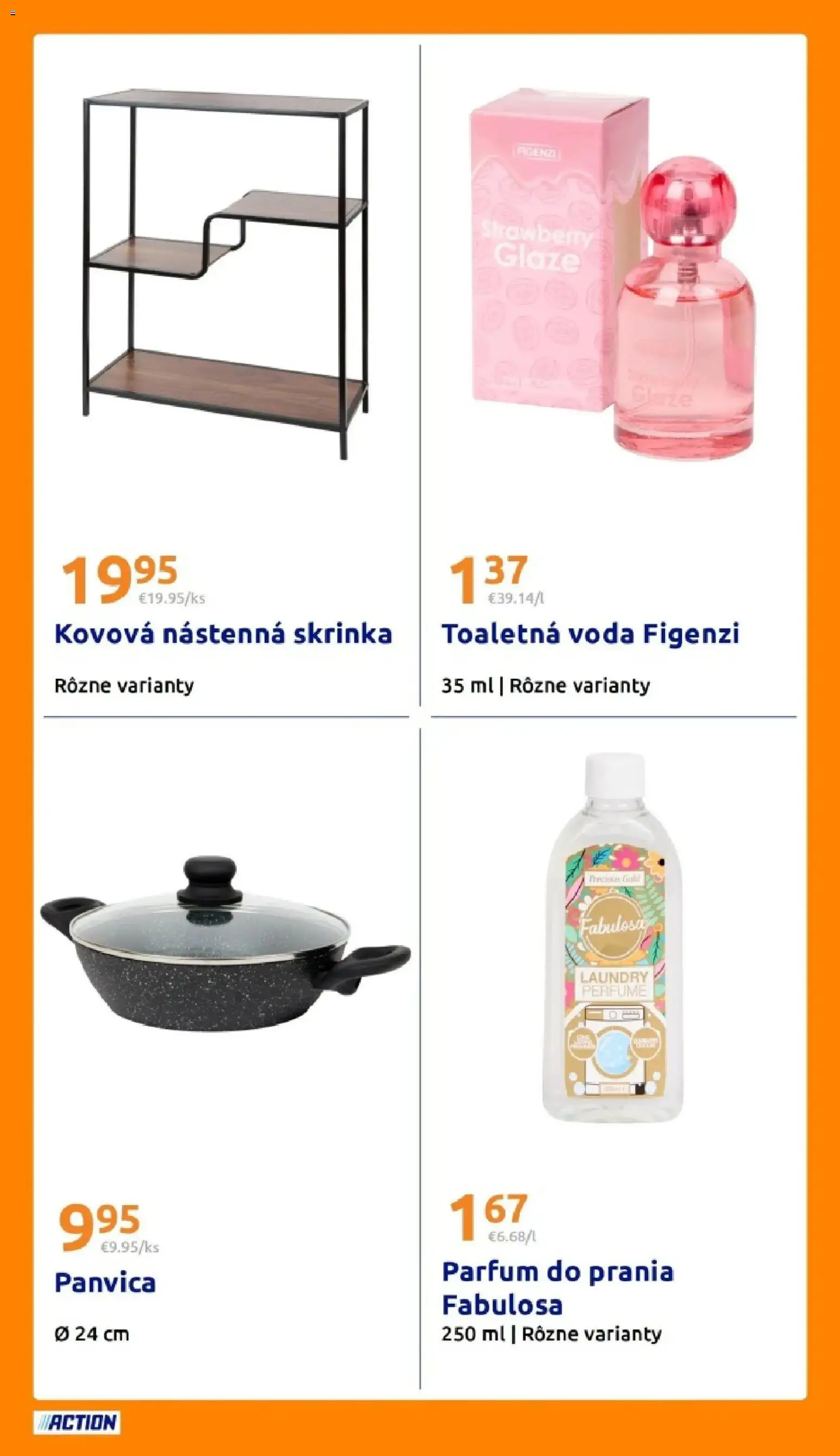 Nové Action akcie – leták je platný od 03.03.2026 | Strana: 27 | Produkty: Skrinka, Toaletná voda, Voda
