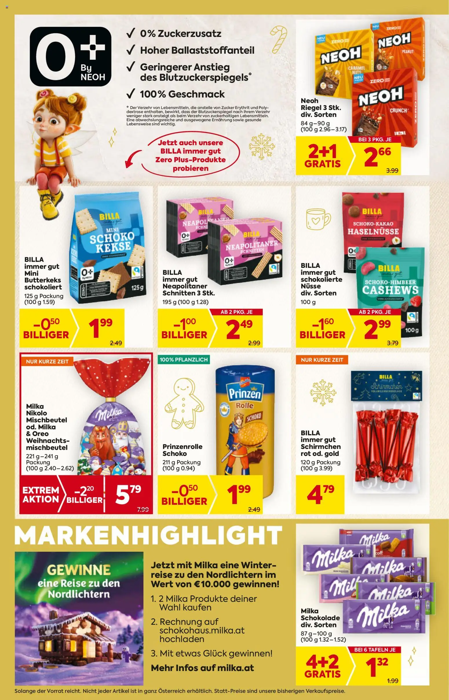 Billa Flugblatt - Oberösterreich gültig ab 20.11.2025 | Seite: 16 | Produkte: Nüsse, Kekse, Zucker, Schokolade