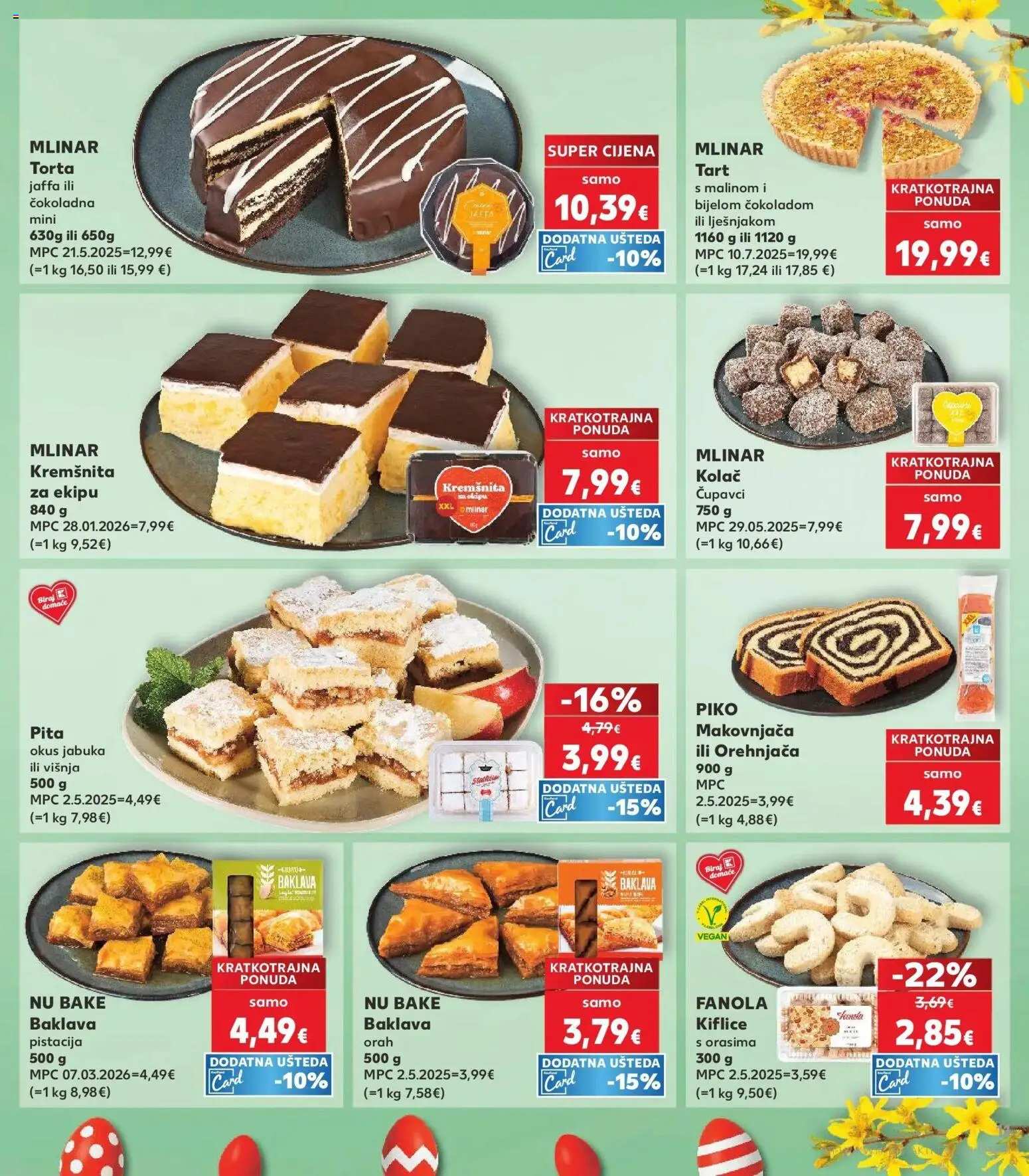 Kaufland katalog | vrijedi od 01.04.2026 | Stranica: 11 | Proizvodi: Pita, Torta, Jabuka, Orah
