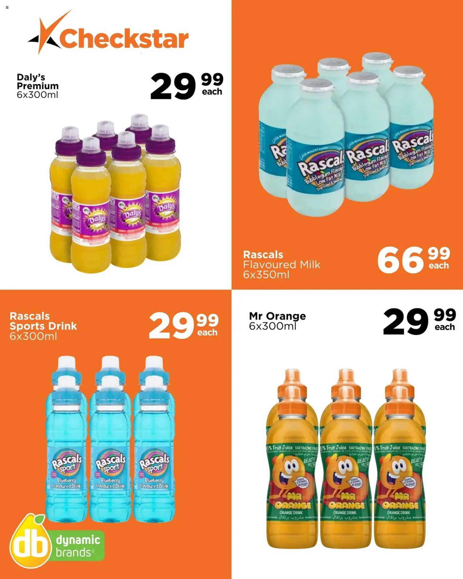 New Check Star catalogue – valid from 22.04.2026 | Page: 6 | Products: Milk, Juice, Fruit, Mango
