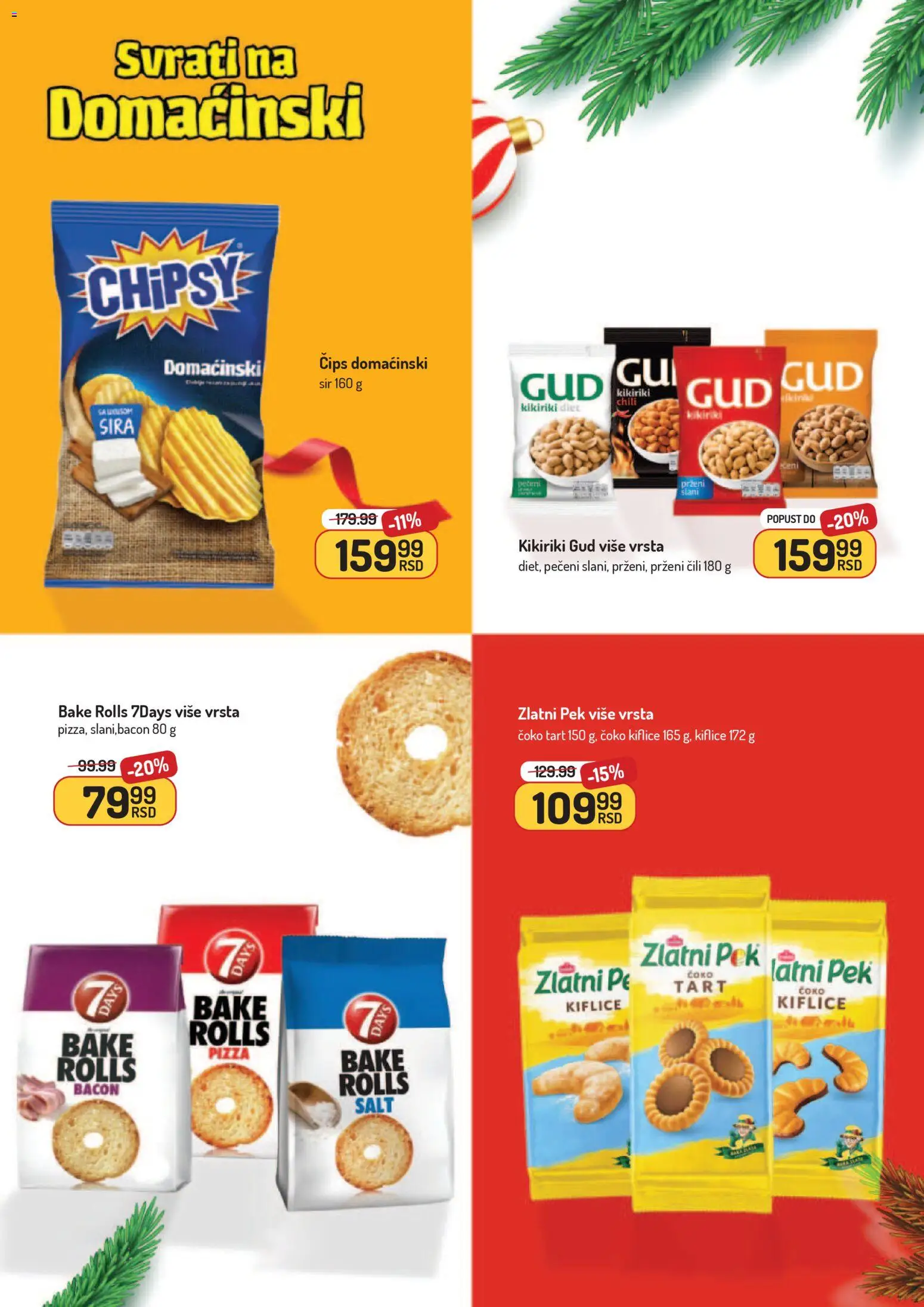 Aman katalog - važi od 08.12.2025 | Strana: 41 | Proizvode: Čips, 7days, Kikiriki, Sir