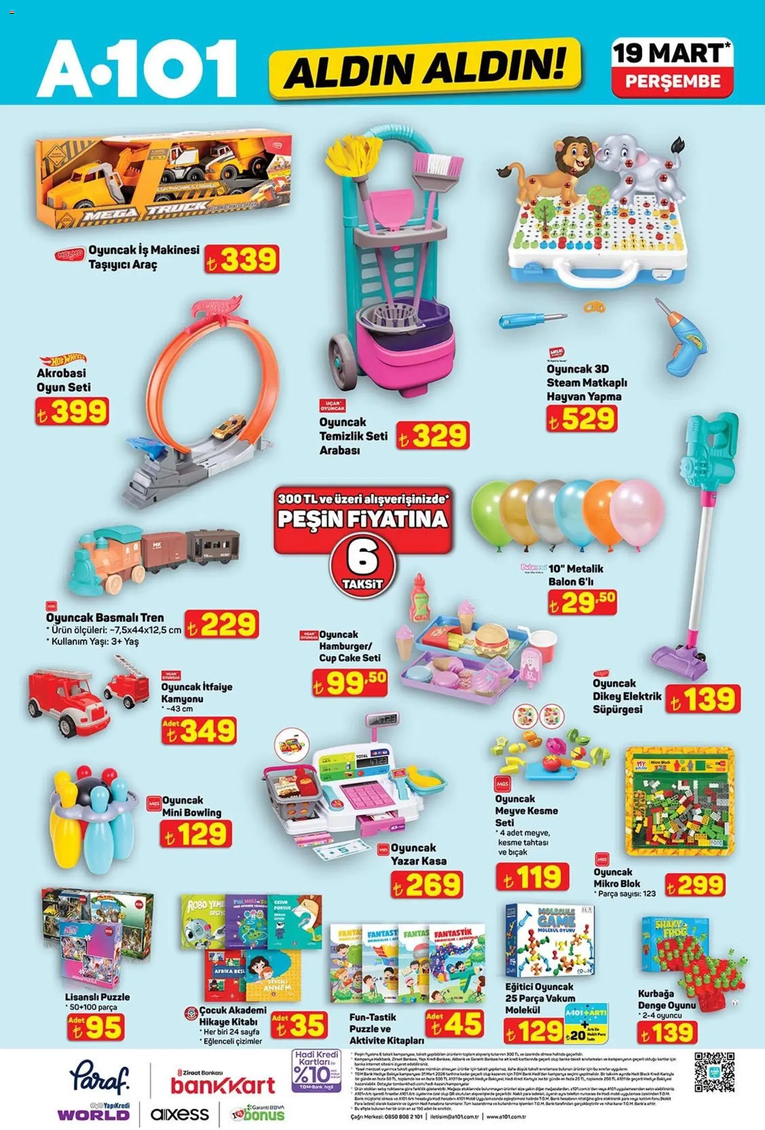 A101 - Katalog Aldın Aldın - 19.03.2026 tarihinden itibaren geçerlidir | Sayfa: 13 | Ürünler: Meyve, Oyun, Kasa, Fanta