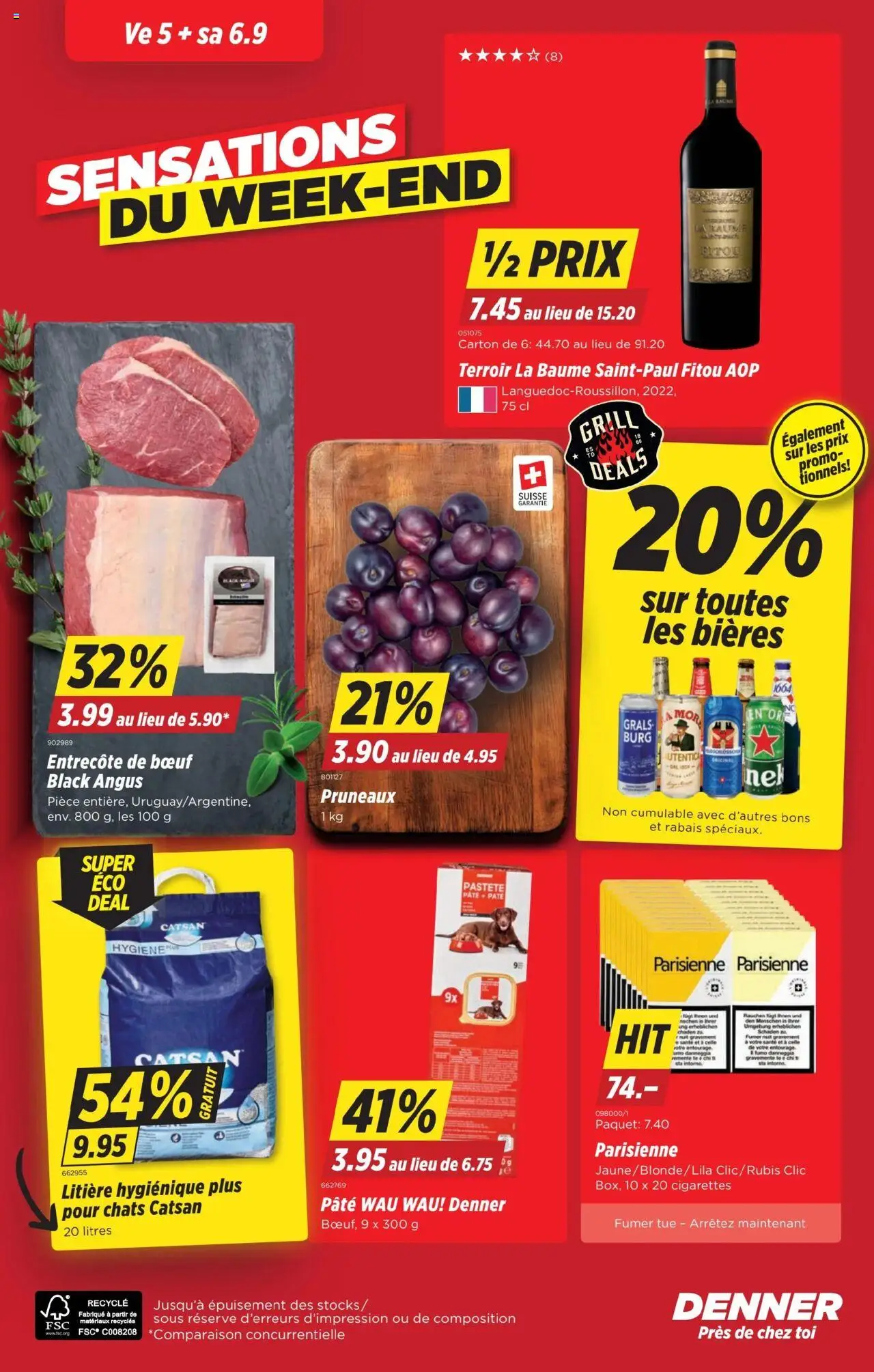 Denner Aktionen FR ab 02.09.2025 | Seite: 24 | Produkte: Grill
