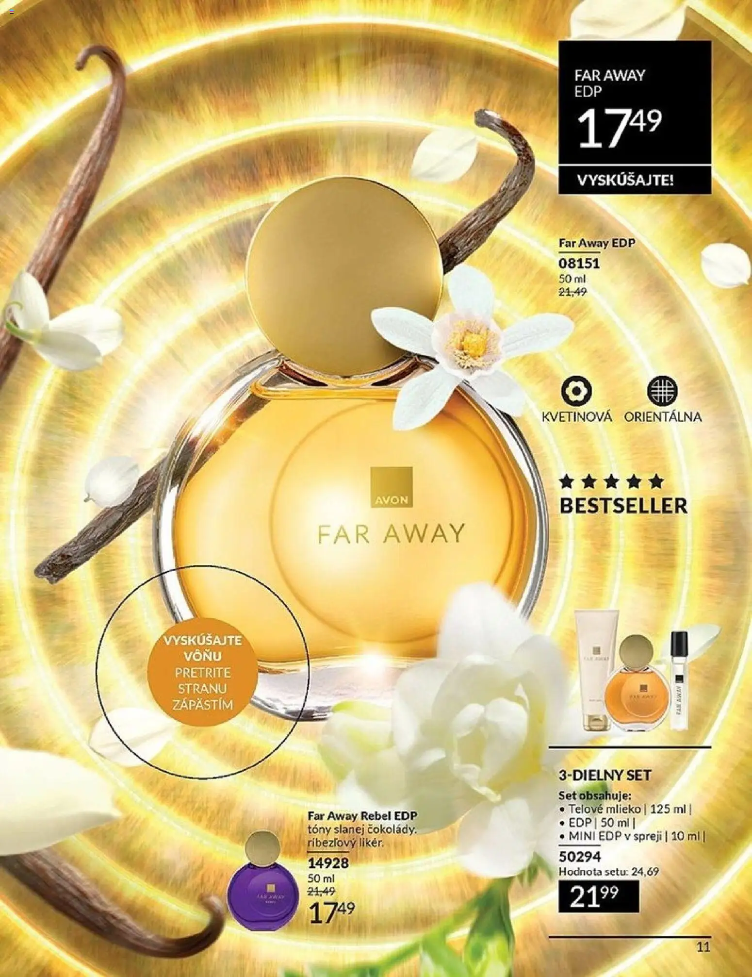 Nové Avon akcie – leták je platný od 01.03.2026 | Strana: 11 | Produkty: Mlieko, Telové mlieko