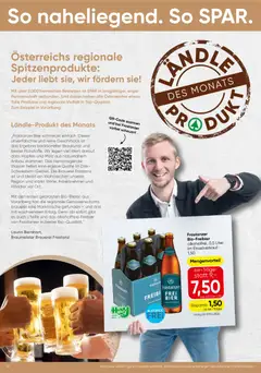 Spar Flugblatt - Vorarlberg ab 05.03.2026 gültig | Seite: 12 | Produkte: Wasser, Bier