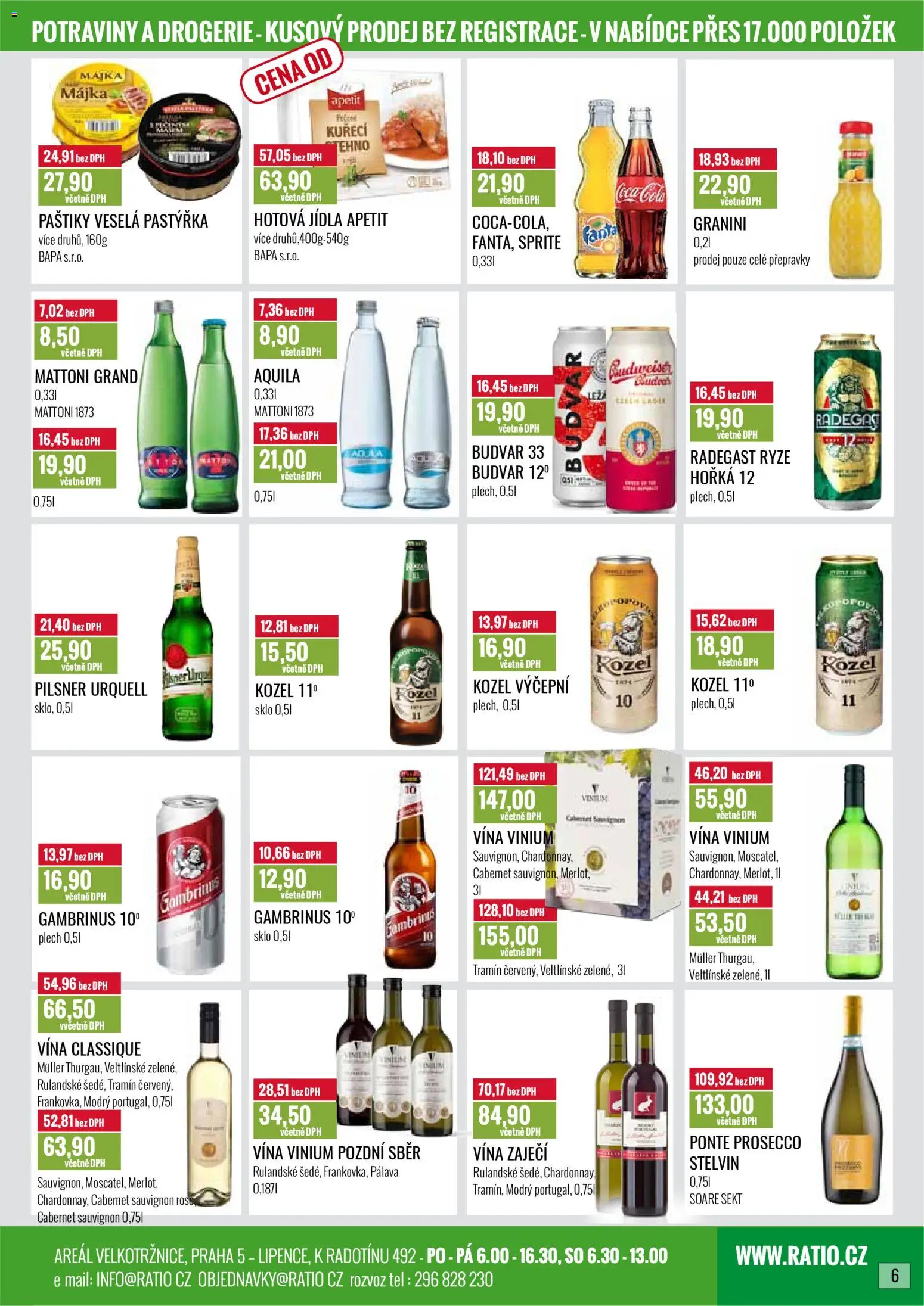 Ratio leták od 01.02.2026 | Strana: 7 | Produkty: Kozel, Sprite, Potraviny, Drogerie