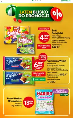 Żabka Gazetka od 30.07.2025 | Strona: 54 | Produkty: Słodycze, Mięta, Czekolada, Sok