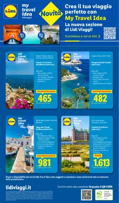Anteprima del volantino Lidl volantino Viaggi valido a partire dal 01.04.2026 | Pagina: 12