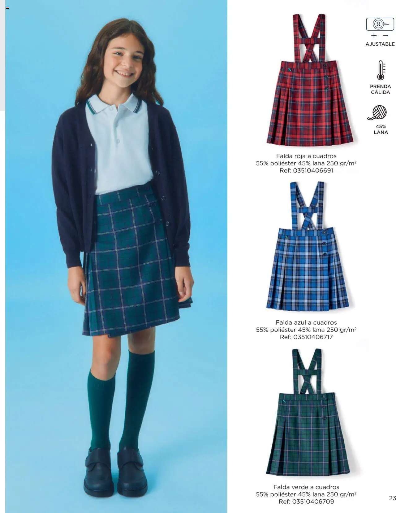 El Corte Inglés Uniformes │ válido desde el 22.04.2025 | Página: 23