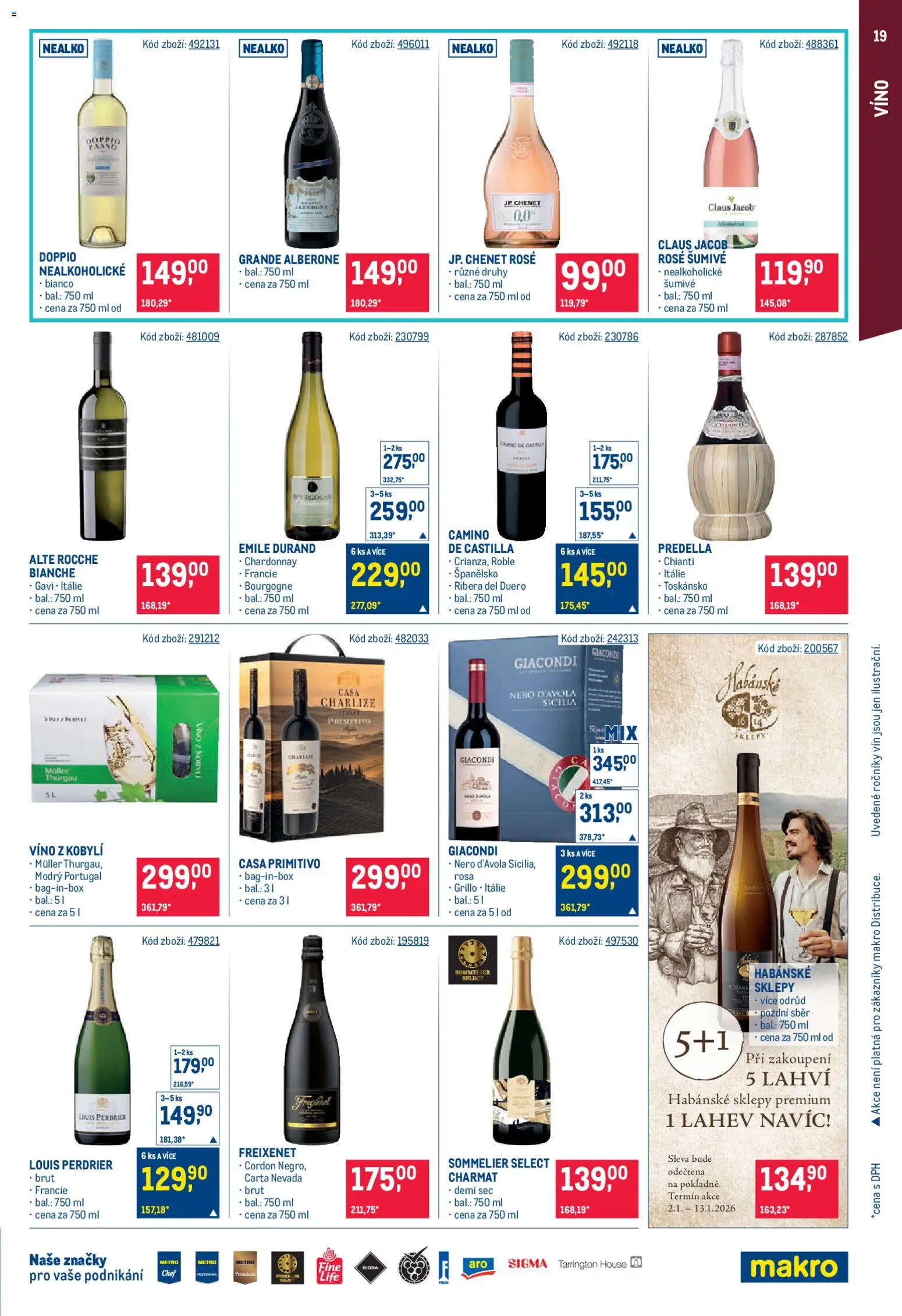 Makro leták - Gastronomie od 02.01.2026 | Strana: 19