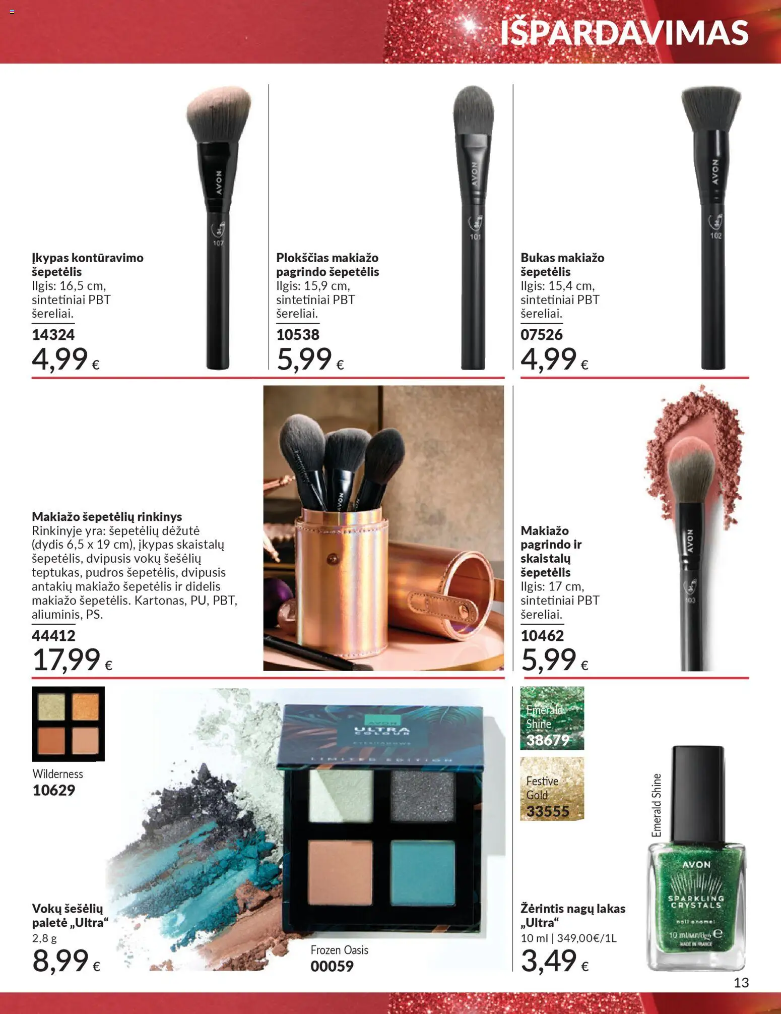 AVON akcijos nuo 01.12.2025 | Puslapis: 13 | Prekių: Šepetėlis