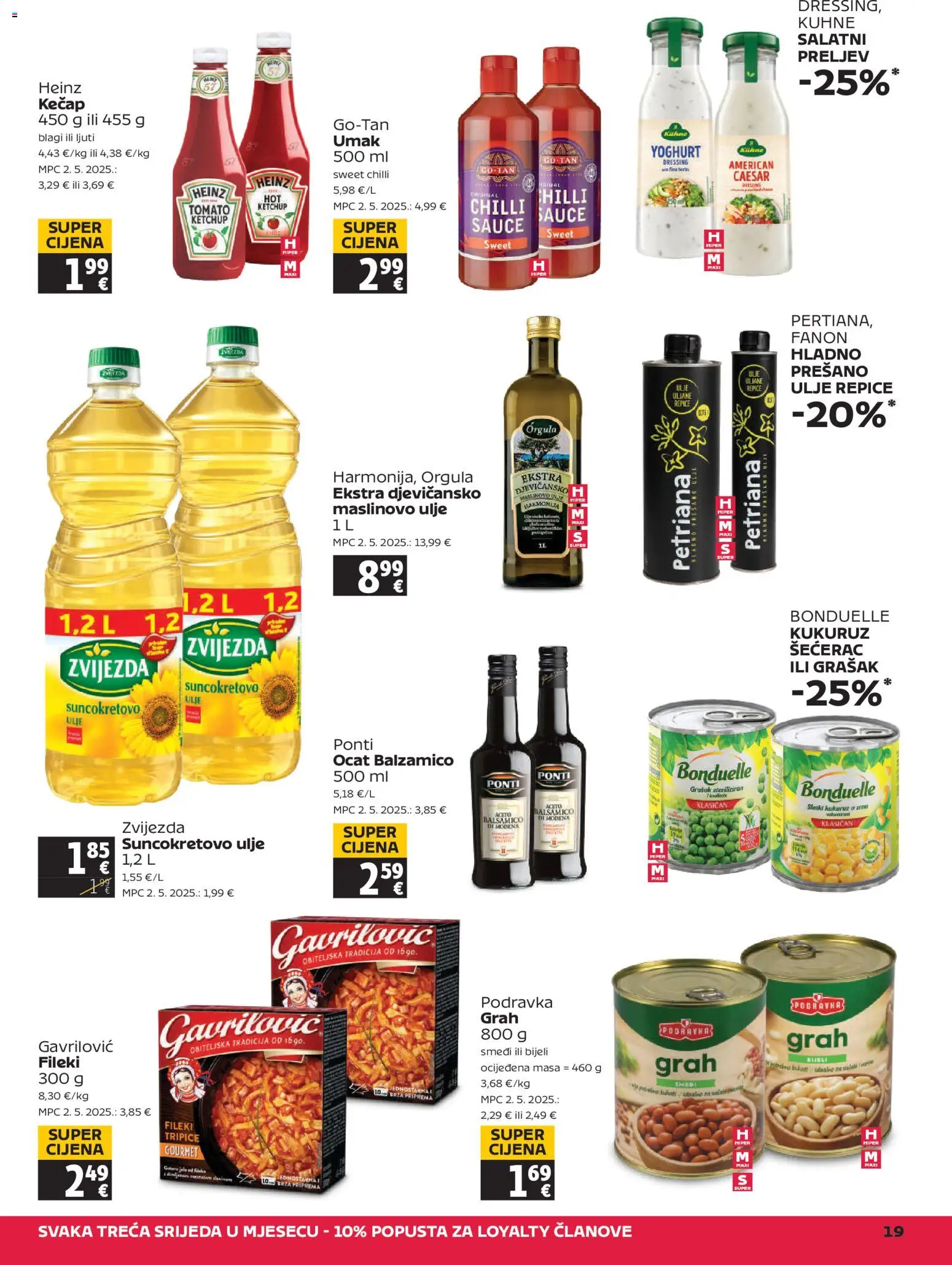 Tommy katalog | vrijedi od 11.12.2025 | Stranica: 19 | Proizvodi: Suncokretovo ulje, Ulje, Ocat, Umak