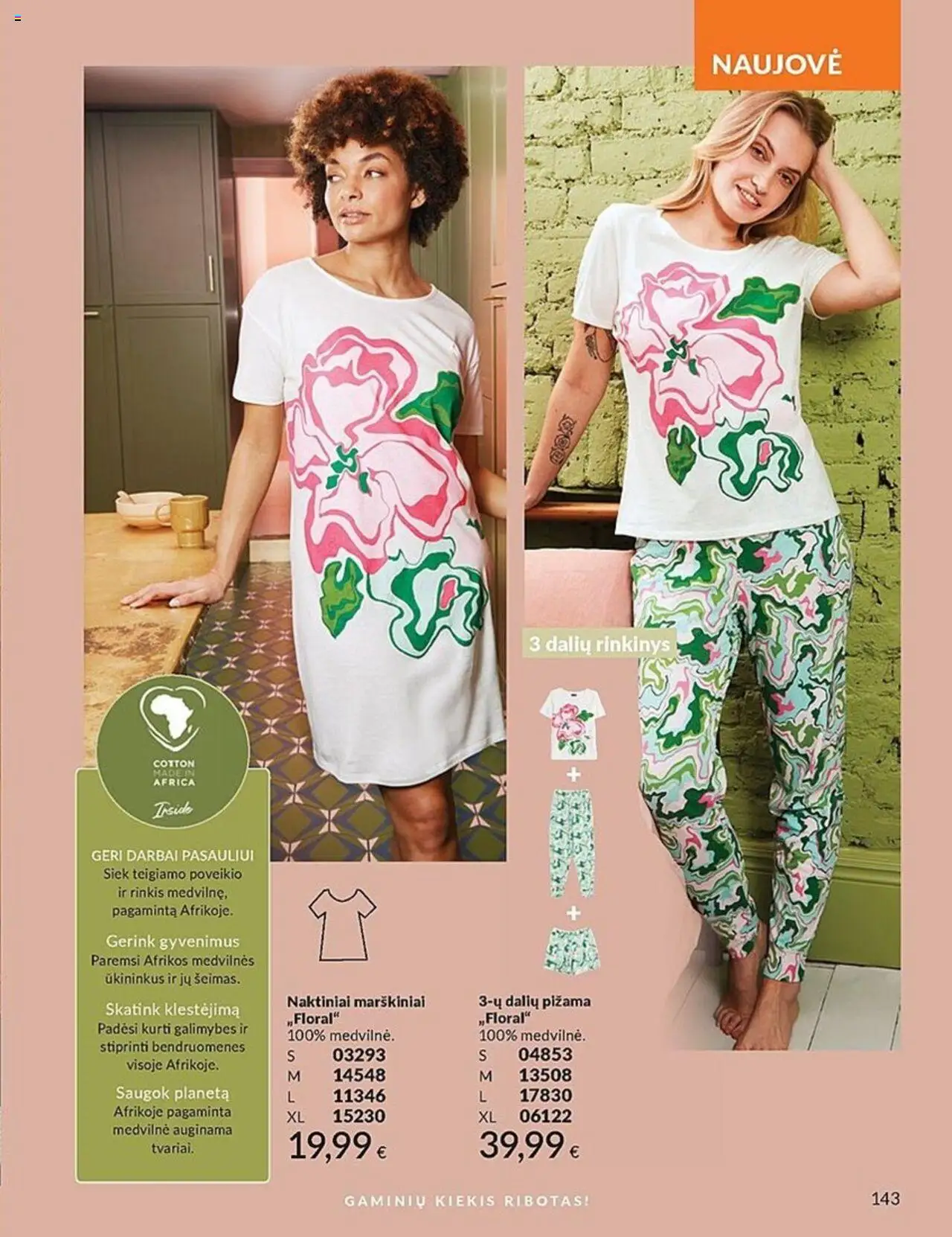 AVON leidinys│galioja nuo 01.07.2025 | Puslapis: 143 | Prekių: Naktiniai, Marškiniai, Pižama