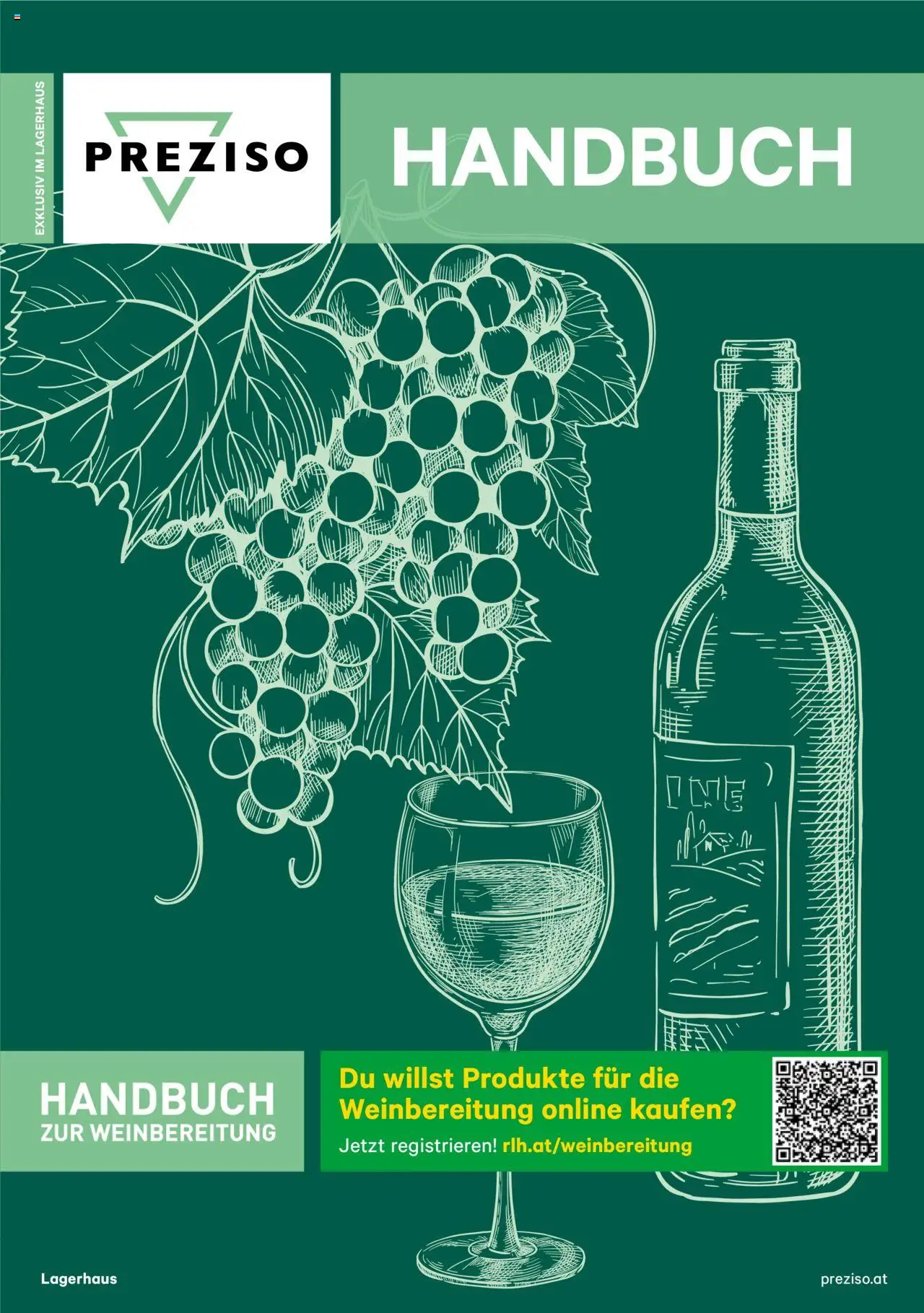 Lagerhaus Preziso Handbuch  gültig ab 21.07.2025 | Seite: 1