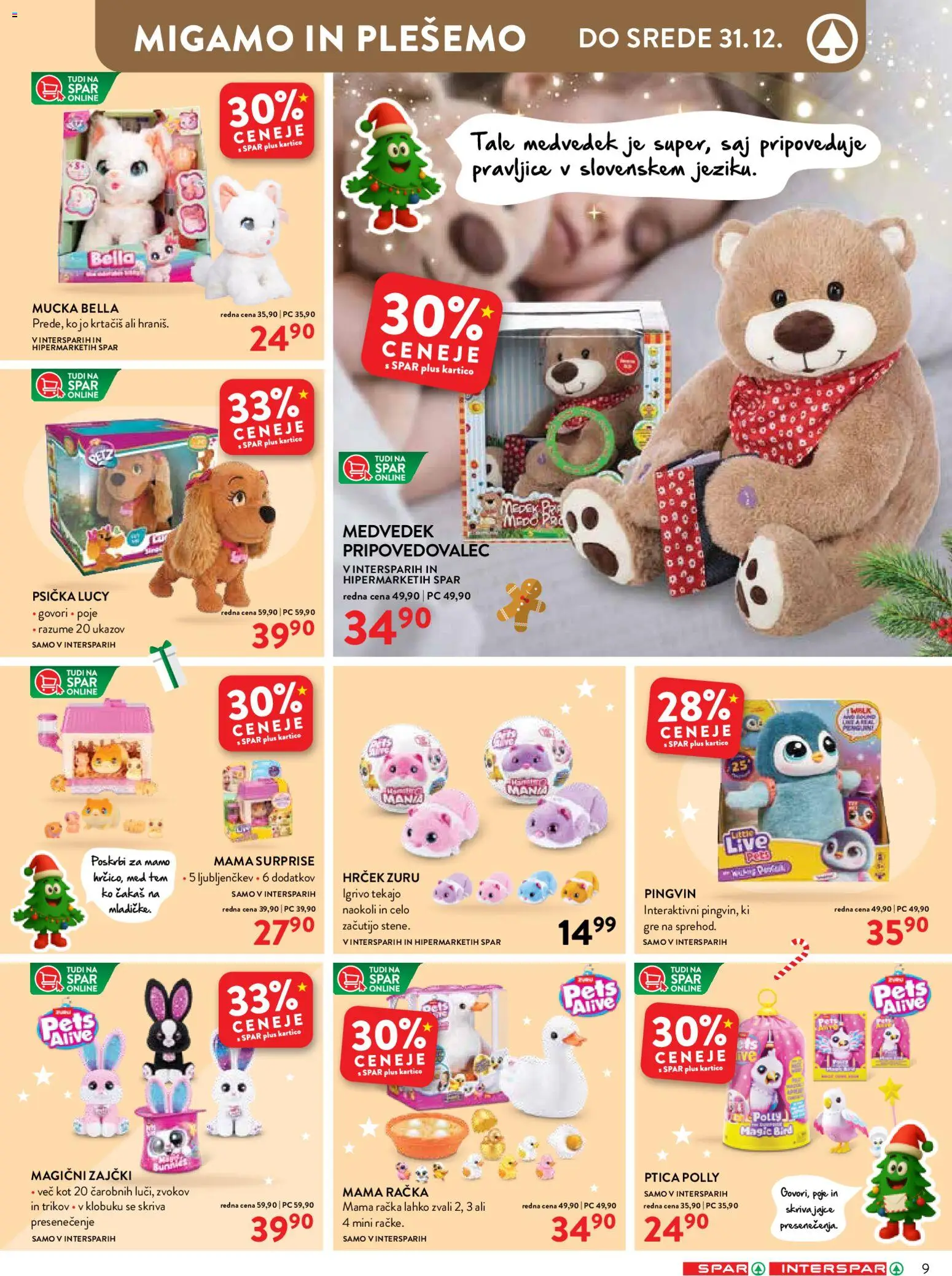 Novi Spar katalog ponudbe – veljaven od 12.11.2025 | Stran: 9