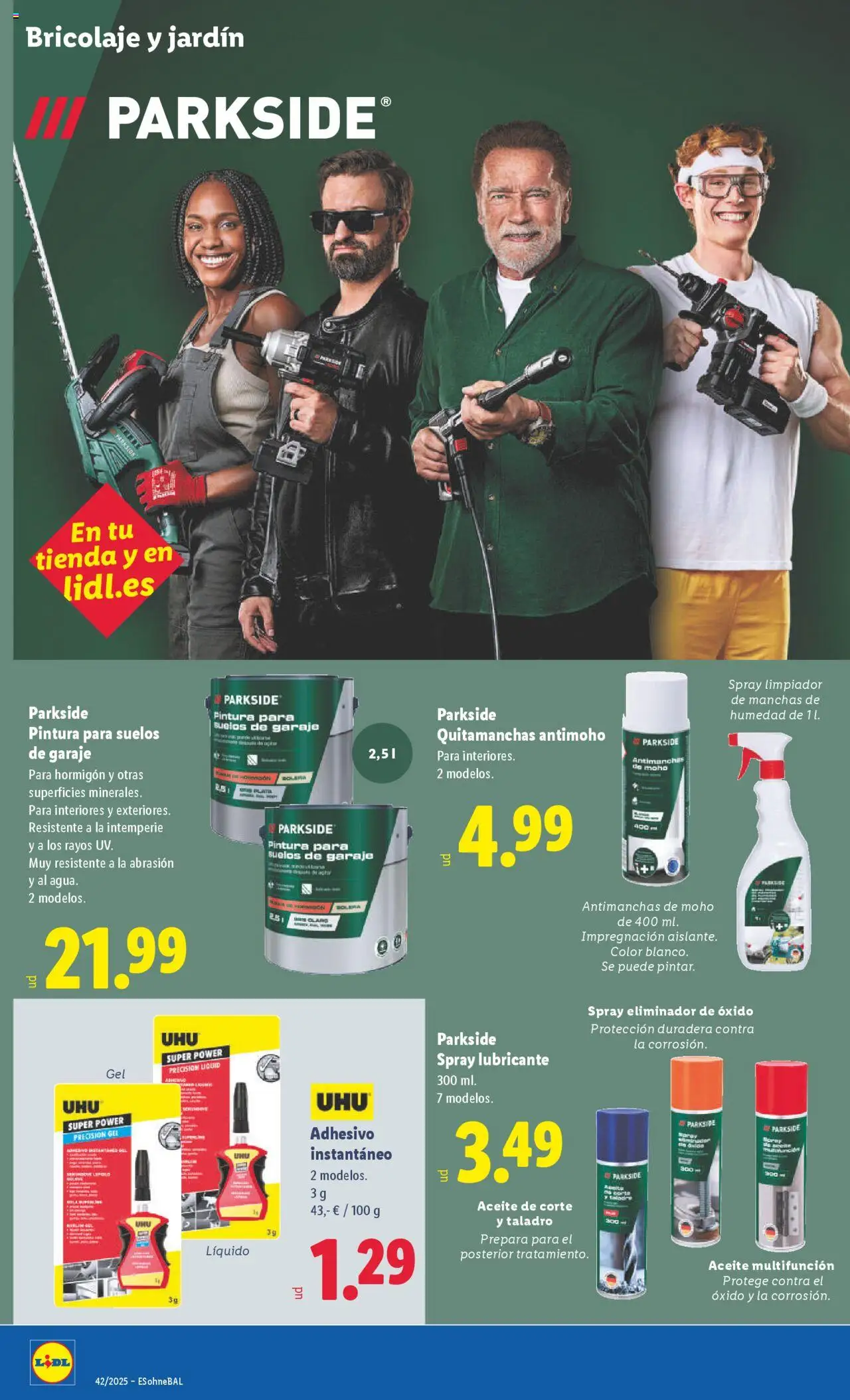 Lidl catálogo de bazar BCN │ válido desde el 13.10.2025 | Página: 6 | Productos: Quitamanchas, Noodles αυγού, Aceite