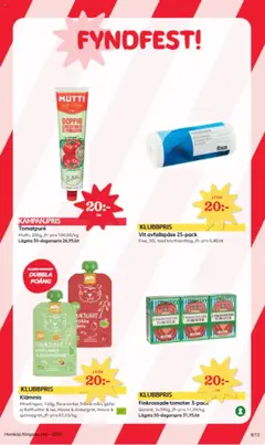 Hemköp - erbjudanden - Förhandsvisning av reklamblad från butik Hemköp aktuell från 13.10.2025 | Sida: 8