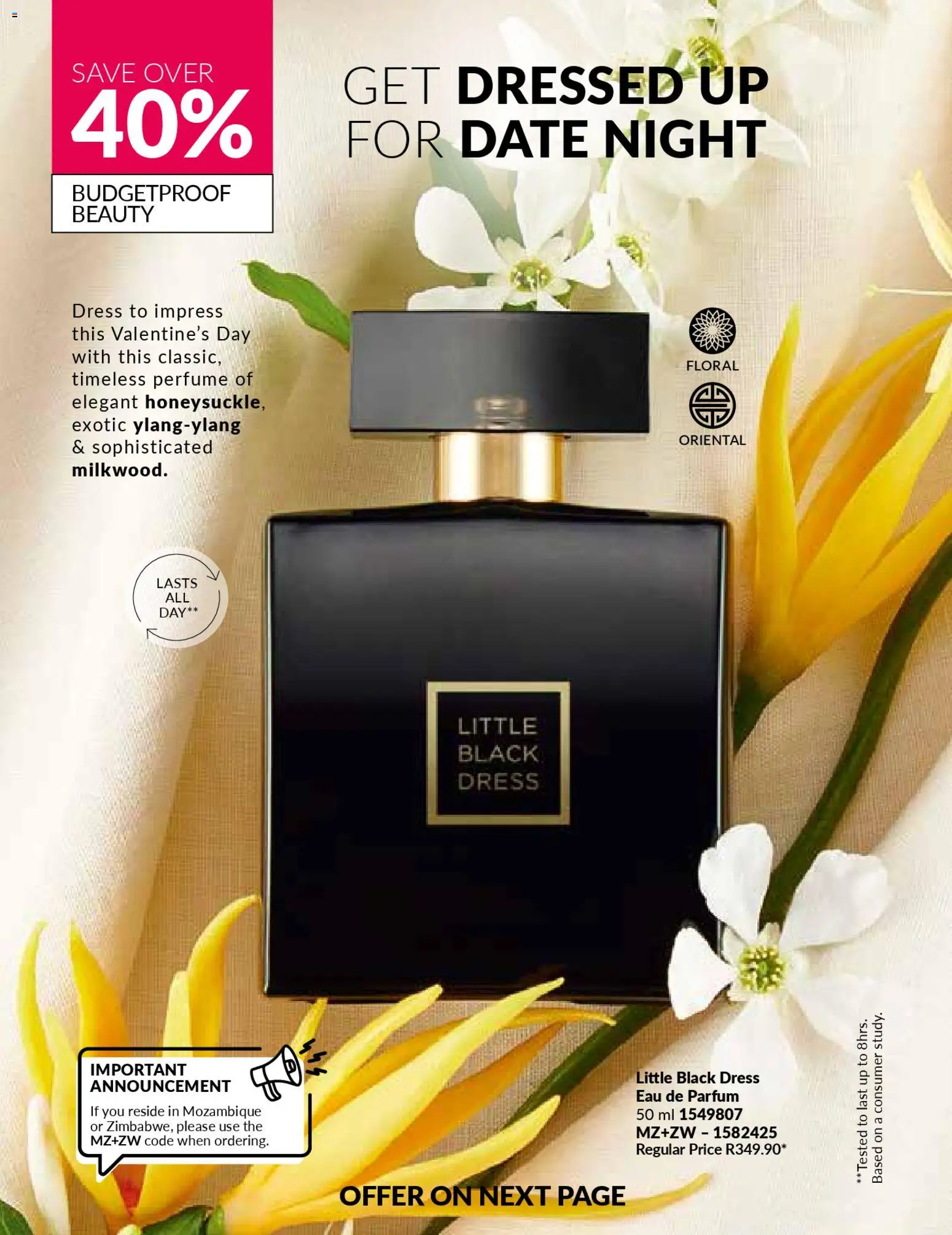 New Avon catalogue – valid from 01.01.2026 | Page: 4 | Products: Dress, Perfume