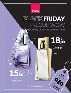 Pré-visualização Avon - Black Friday válido de 28.11.2025