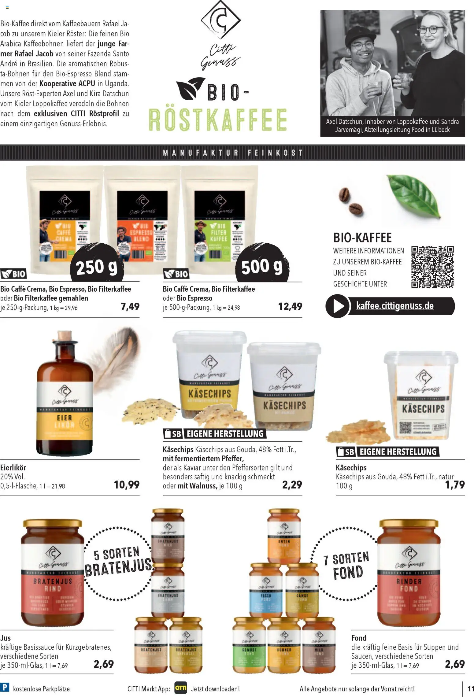 CITTI Markt Prospekt 	 – gültig ab 25.02.2026 | Seite: 11 | Produkte: Eier, Kaffee, Fisch, Gemüse