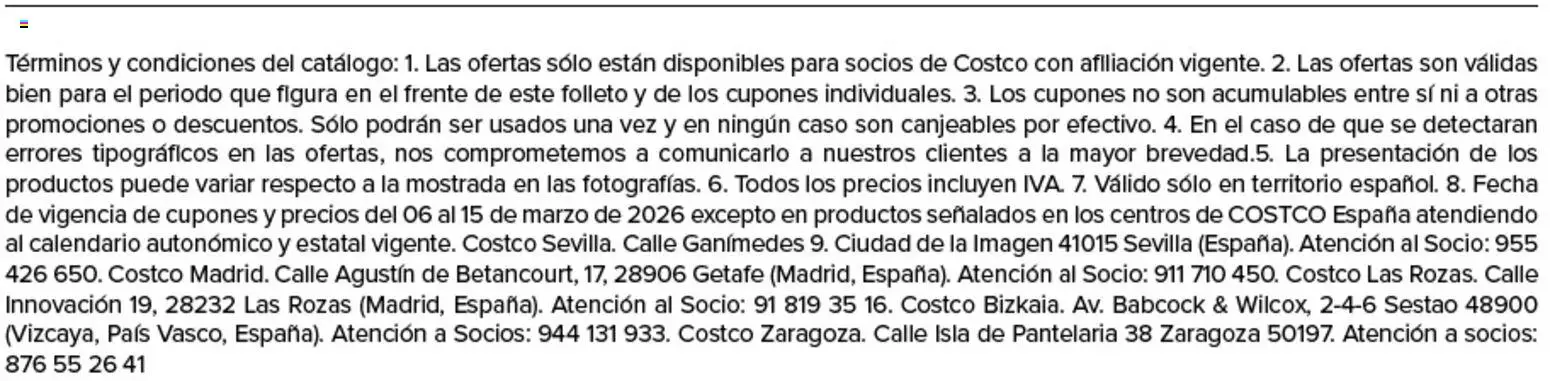 Costco catálogo │ válido desde el 06.03.2026 | Página: 2