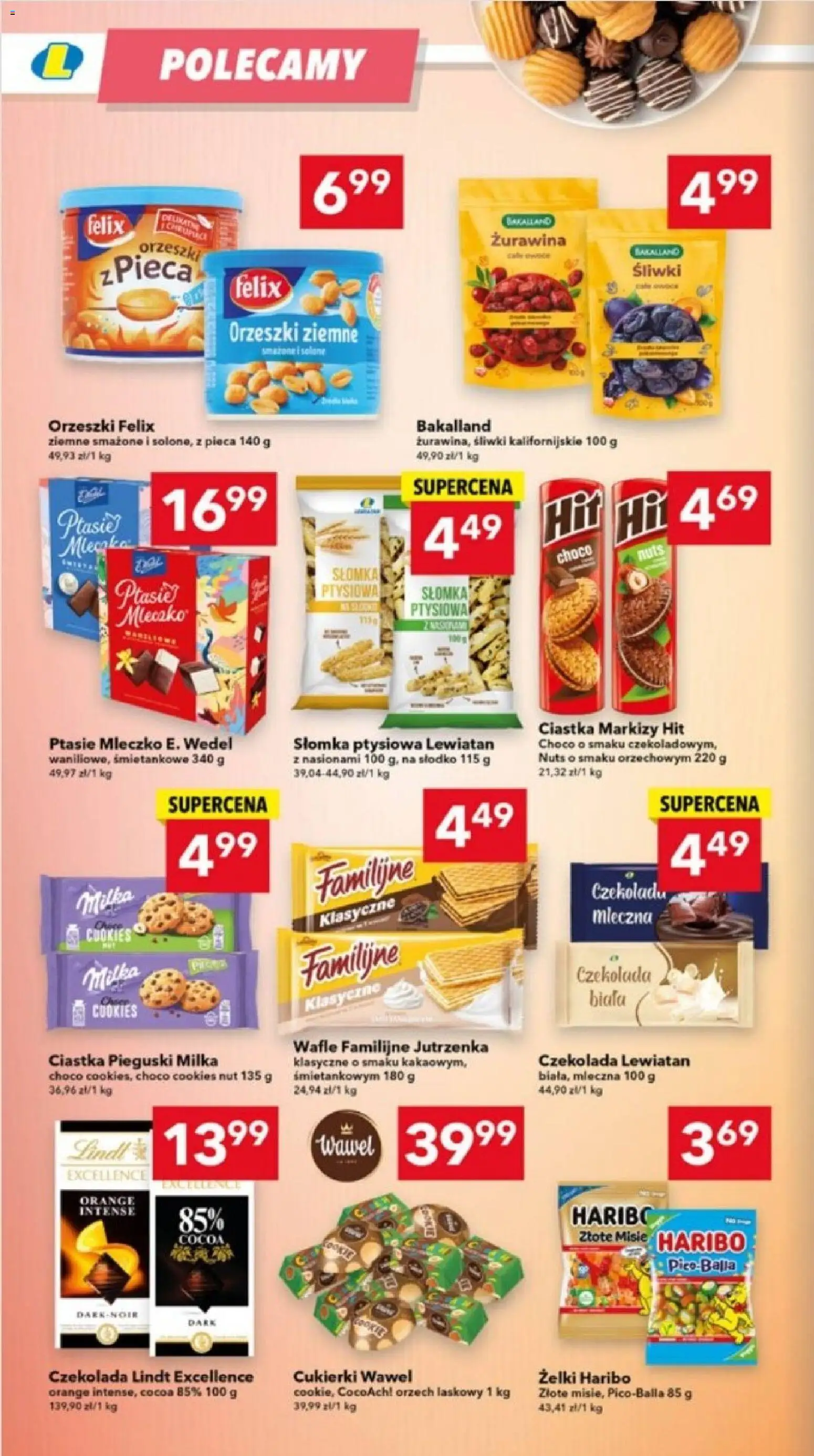 Lewiatan gazetka - Szczecin od 20.11.2025 | Strona: 6 | Produkty: Śliwki, Ptasie mleczko, Żelki, Cukierki