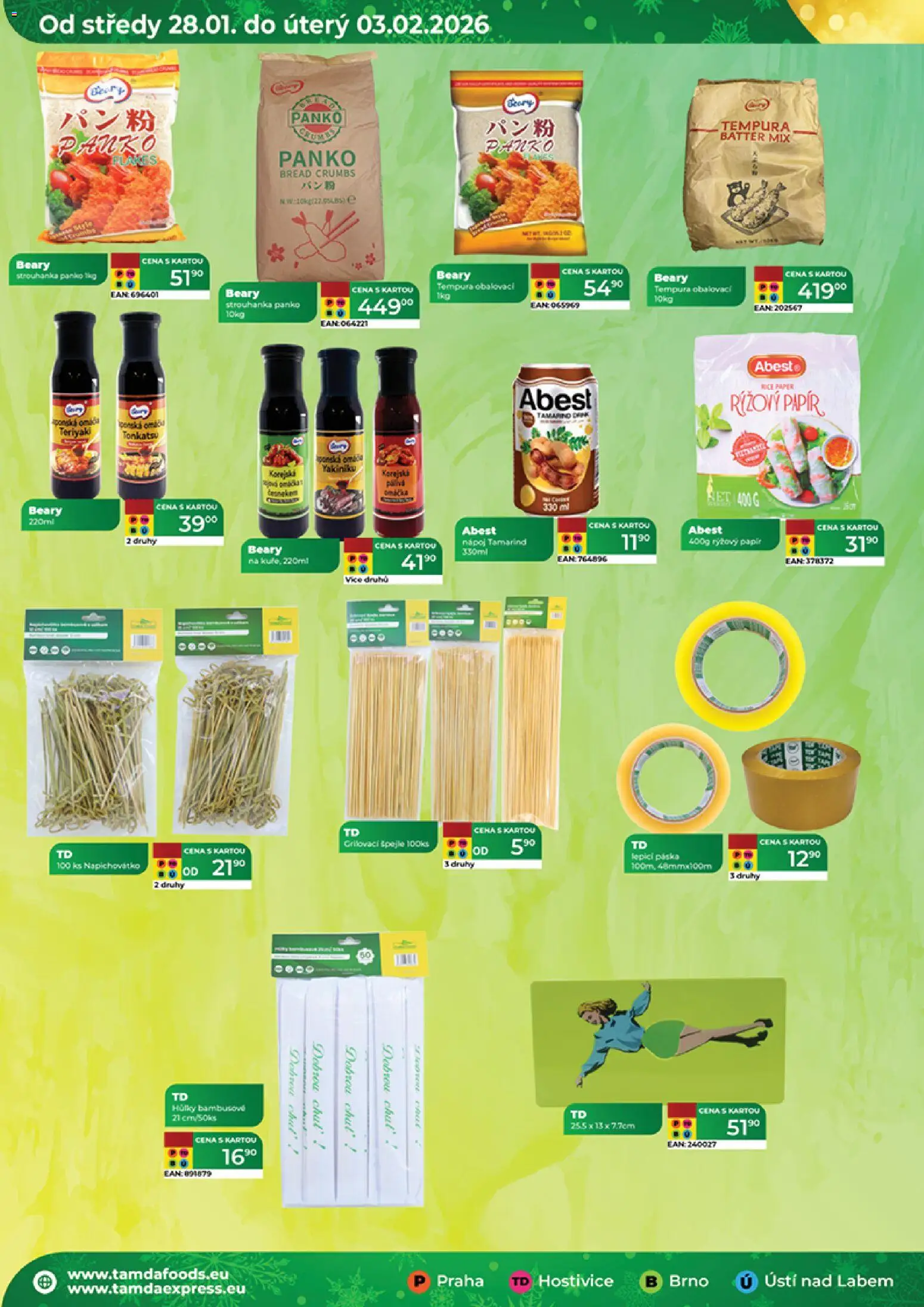 Tamda Foods leták od 28.01.2026 | Strana: 34 | Produkty: Rýžový papír, Strouhanka, Tamarind