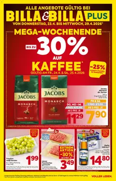 Billa Flugblatt - Oberösterreich ab 23.04.2026 gültig