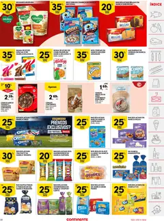 Pré-visualização CEREAIS ARROZ TUFADO C/ CHOCOLATE CONTINENTE EMB.: 500 G, Cereais de arroz tufado com chocolate Continente, embalagem de 500g. válido de 16.12.2025 | Página: 33 | Produtos: Manhãzitos, Nestlé, Chocolate, Cereais