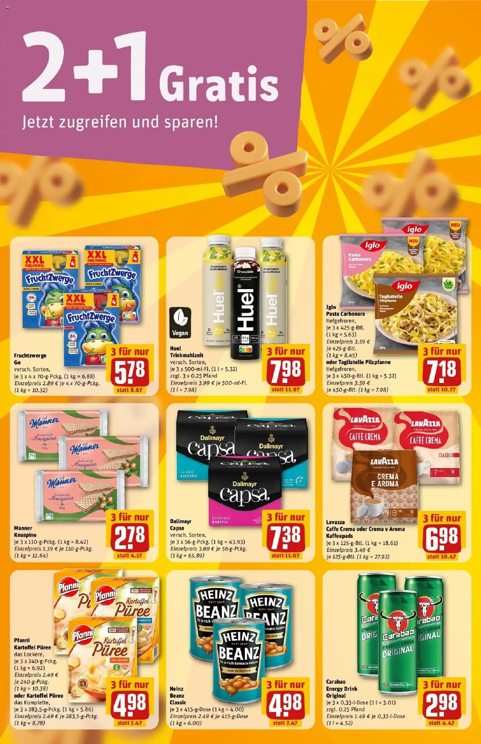 Rewe Prospekt Köln / Weidenpesch	 – gültig ab 12.04.2026 | Seite: 4 | Produkte: Energy, Fruchtzwerge, Dallmayr, Dallmayr capsa