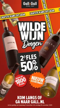 Gall en Gall - Folder - Voorbeeld van een folder van Gall en Gall, geldig van 10.11.2025