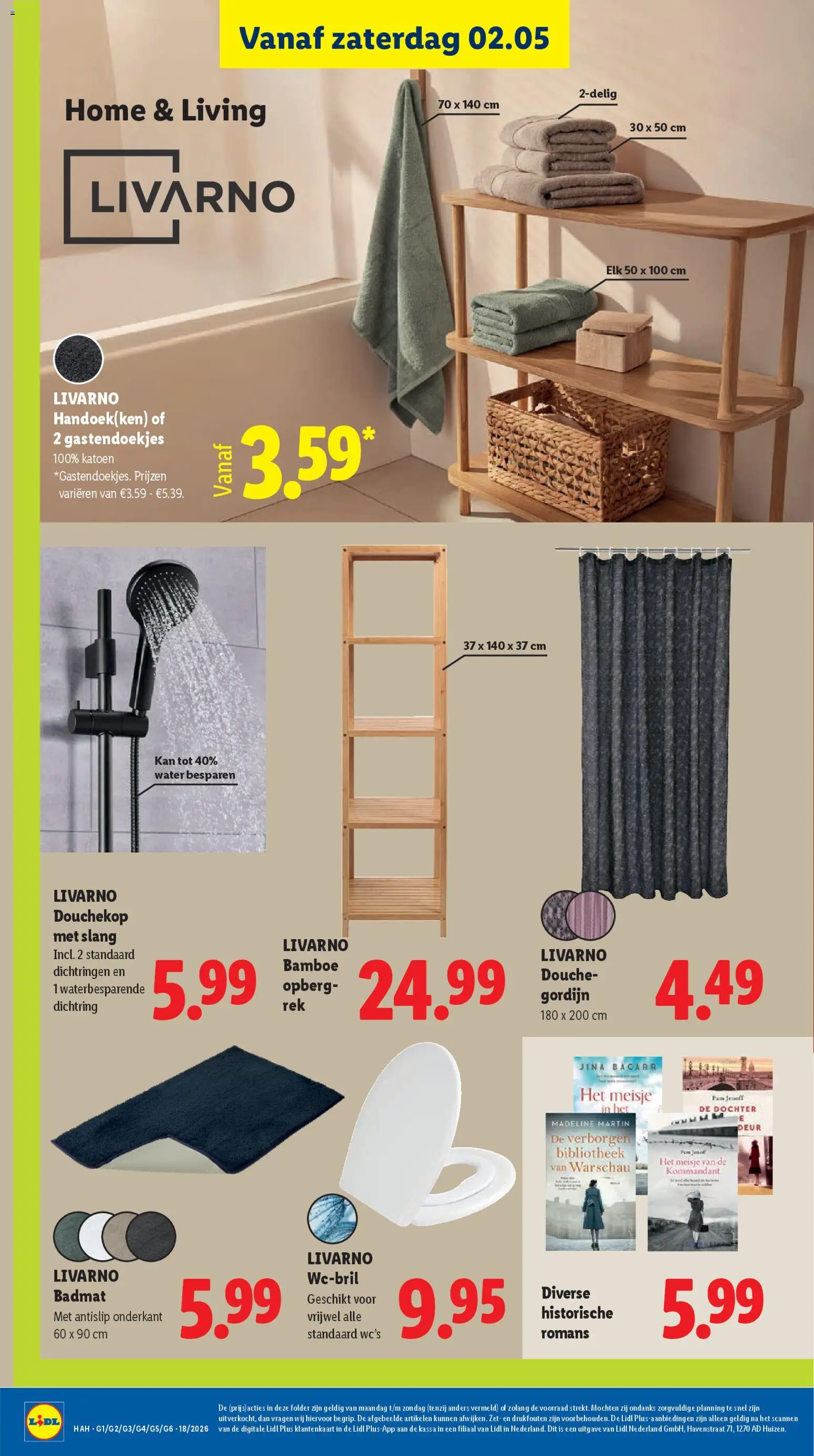 {H1} | Pagina: 41 | Producten: Kan, Bibliotheek, Douche, Festék