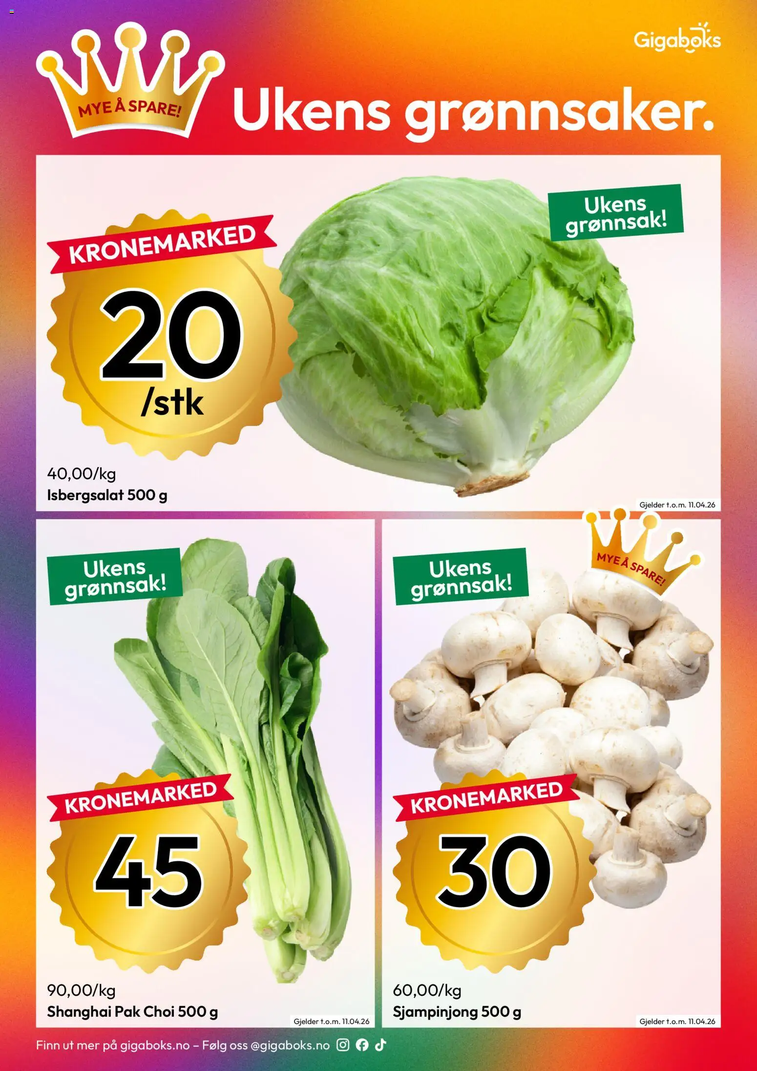 {H1} | Side: 11 | Produkter: Isbergsalat