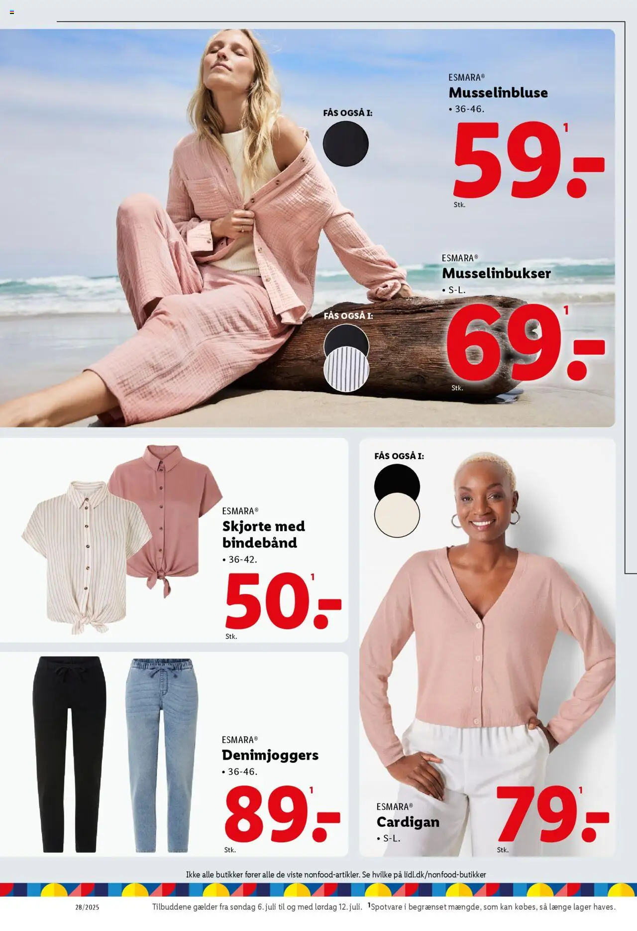 Lidl Tilbudsavis gyldig fra 06.07.2025 | Side: 24 | Produkter: Skjorte, Cardigan, Søm