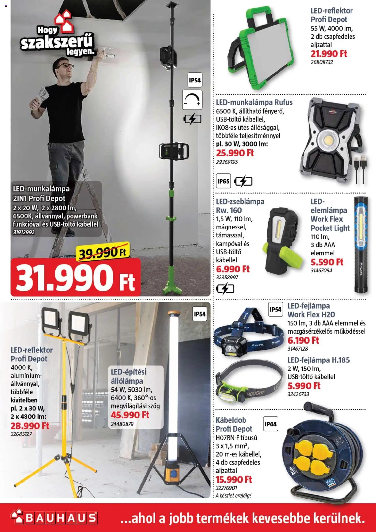 Bauhaus akciós ujság - amely érvényes a következő dátumtól: 04.12.2025 | Oldal: 12