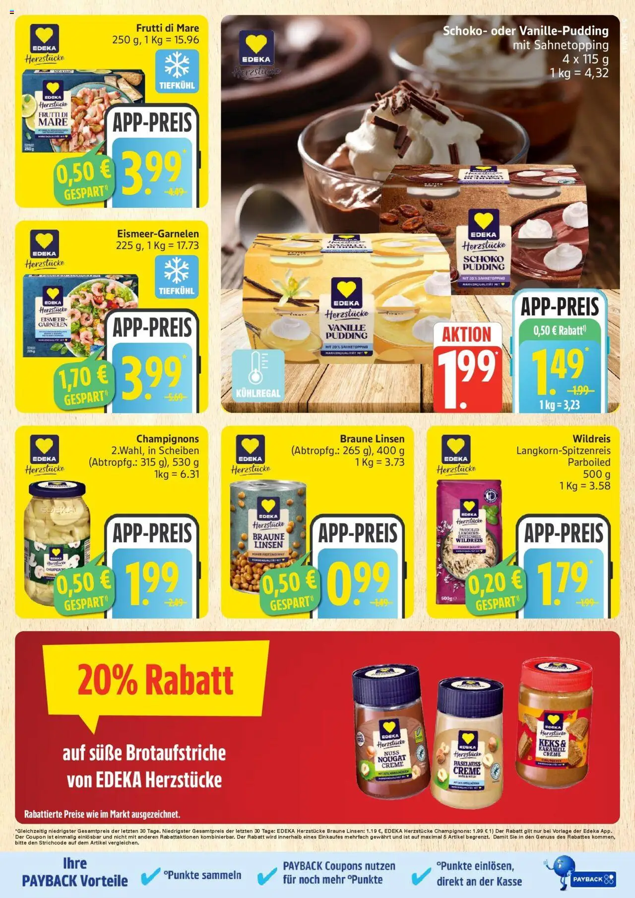 Marktkauf - Marktkauf: Wochenangebote – gültig ab 06.10.2025 | Seite: 5 | Produkte: Garnelen, Pudding, Creme, Champignons