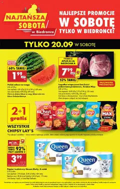Pogląd oferty "Biedronka gazetka - Najtańsza sobota" - ważna od 20.09.2025