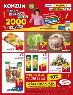 Katalog Konzum - Pregled kataloga iz trgovine Konzum, vrijedi od 08.10.2025