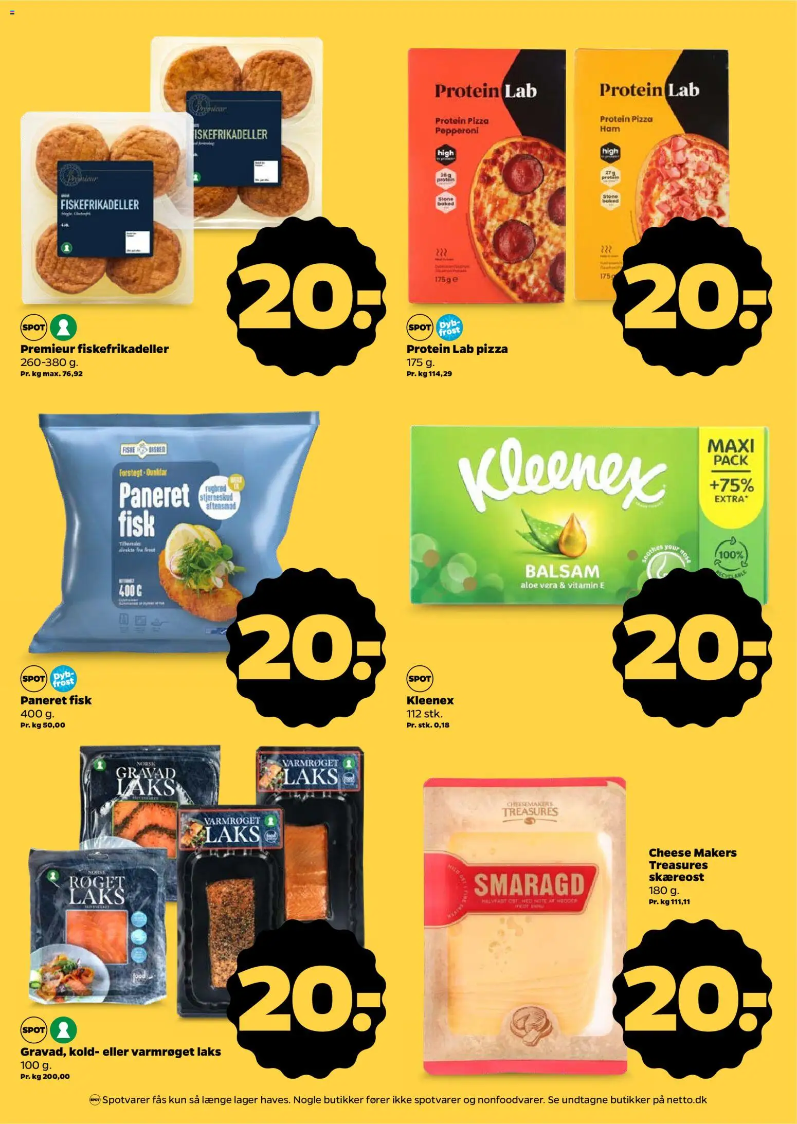 Netto tilbudsavis – gyldig fra 24.01.2026 | Side: 4 | Produkter: Balsam, Pizza, Fisk, Rugbrød
