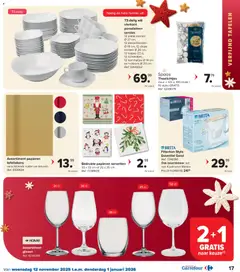 Carrefour - Folder - Voorbeeld van een folder van Carrefour, geldig van 12.11.2025 | Pagina: 17 | Producten: Servies