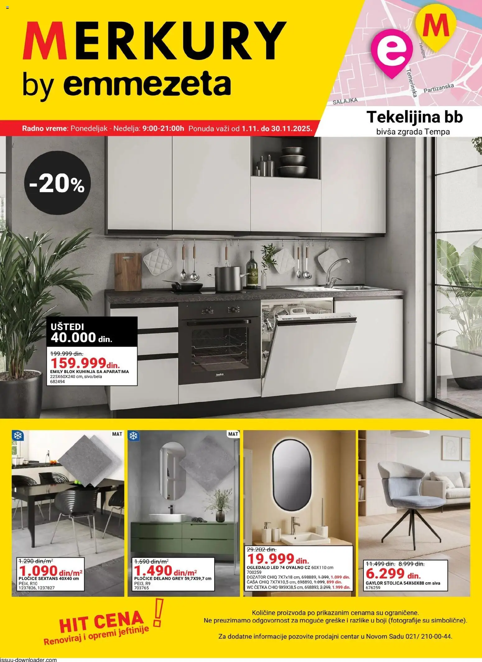 Emmezeta katalog - važi od 01.11.2025 | Strana: 1 | Proizvode: Stolica, Kuhinja, Wc, Četka