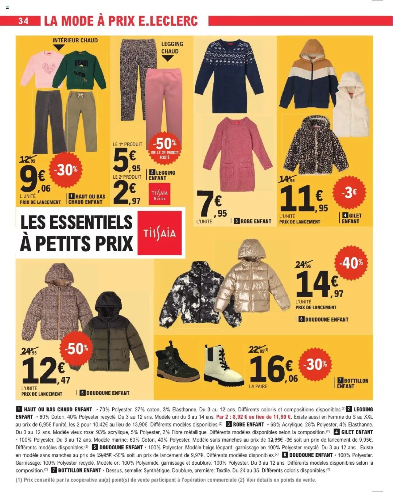 {H1} | Page: 34 | Produits: Robe, Gilet, Doudoune