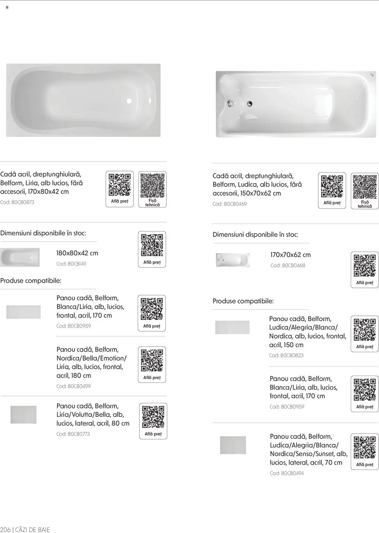 Catalog Romstal – valabil de la 25.11.2024 | Pagină: 206 | Produse: Cadă