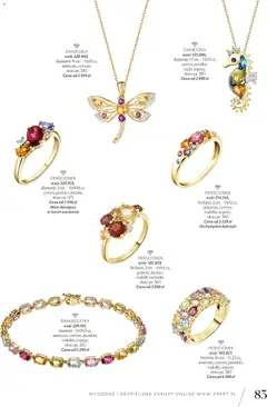 Pogląd oferty "Apart promocje" - ważna od 04.11.2025 | Strona: 85 | Produkty: Bransoletka, Pierścionek