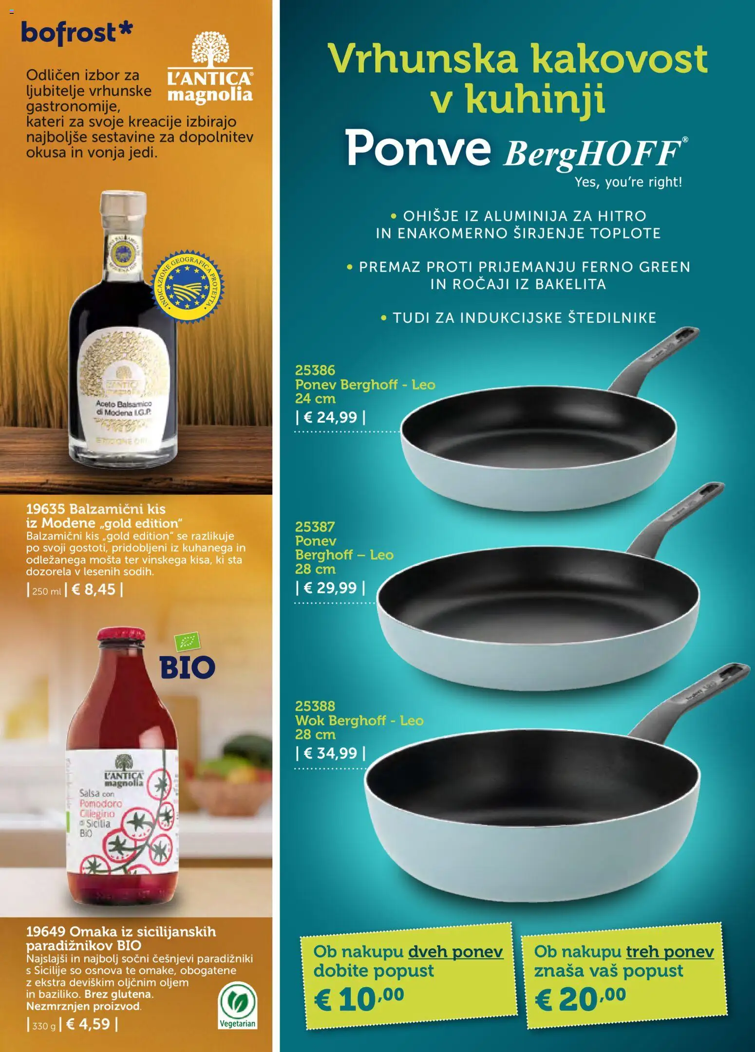 Novi Bofrost katalog ponudbe – veljaven od 01.11.2025 | Stran: 98 | Izdelki: Kis, Omaka